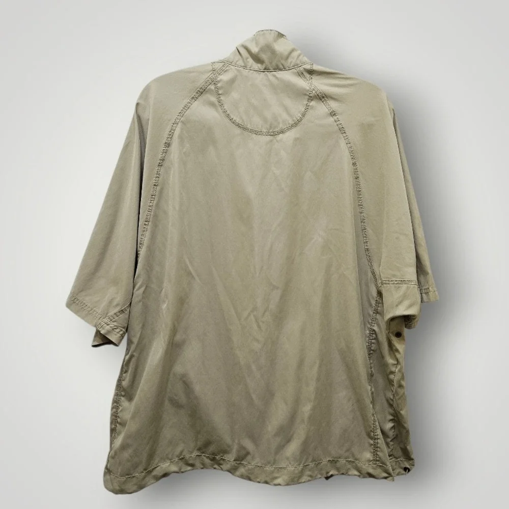 Tommy‎ Bahama Birdie Mens Pullover Golf Mercedes Benz Collaboration Beige Size L - Picture 2 of 12